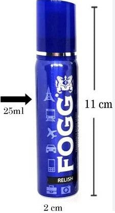 FOGG Relish Deodorant for Men & Women Mobile Pack 25ml