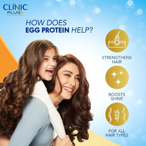 Clinic Plus Shampoo with Egg Protein 175ml