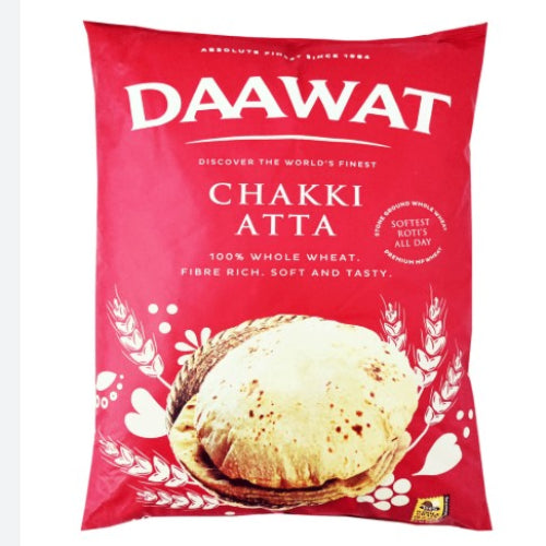 Αλεύρι ολικής αλέσεως Atta Daawat 10 Kg