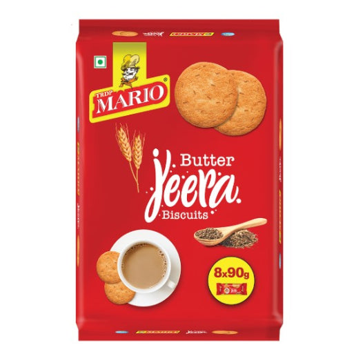 Biscuit Mario Jeera 90gx8