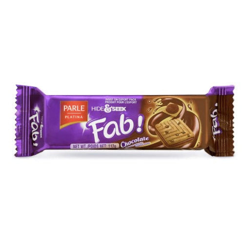 Μπισκότα με γέμιση Σοκολάτας Parle Hide & Seek Fab 112g