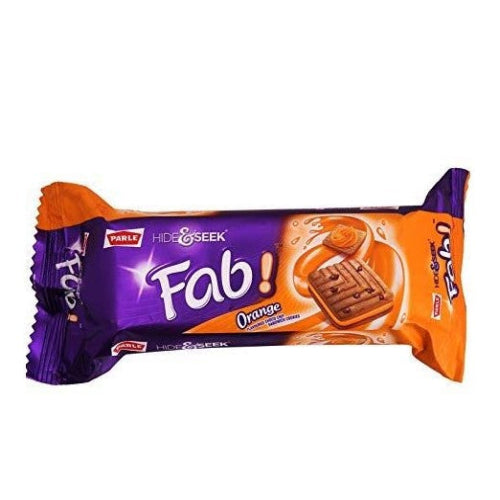 Μπισκότα με γέμιση Πορτοκάλι Parle Hide & Seek Fab 112γρ