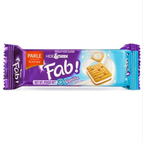 Μπισκότα με γέμιση Βανίλια Parle Hide & Seek Fab 112γρ
