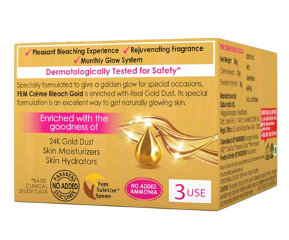 Dabur Fem Face Bleach Gold 24g
