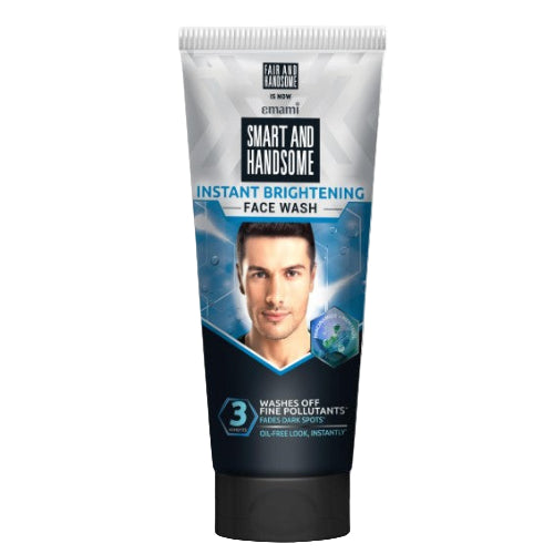 Emami Fair and Handsome Instant Brightening Face Wash for Men 100g