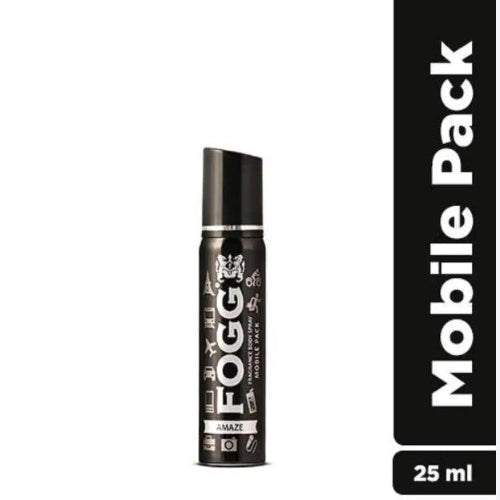 FOGG Amaze Deodorant for Men & Women Mobile Pack 25ml
