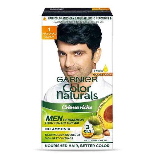 Garnier for Men Hair Colour Natural Black 60ml