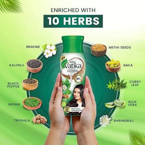 Dabur Vatika Naturals Enriched Hair Coconut Oil 150ml