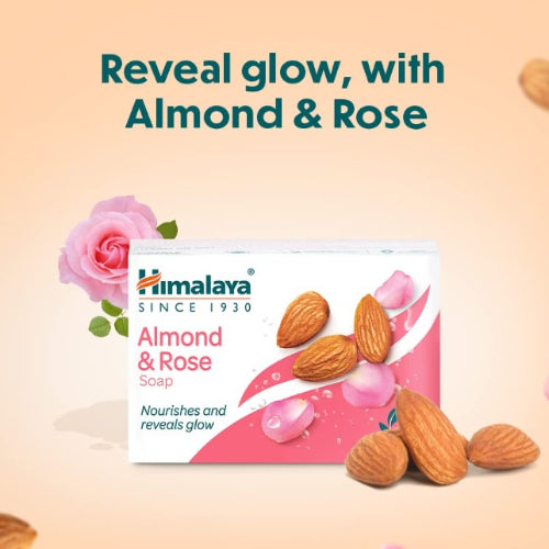 Himalaya Almond & Rose Soap Bar 125g
