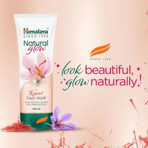 Καθαριστικό προσώπου Himalaya Natural Glow με Kesar 100ml