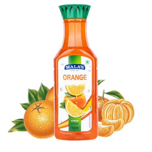 MALA'S Syrup Orange 750ml