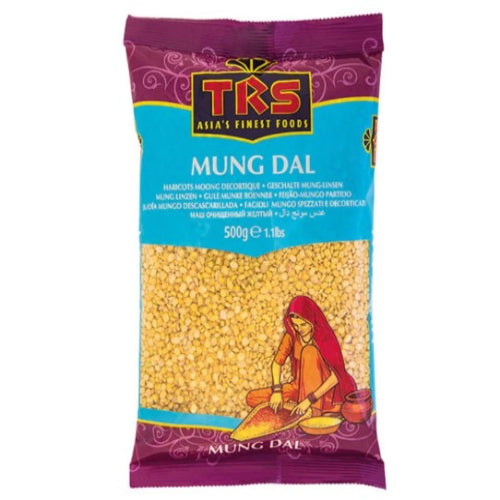 Φασόλια ξεφλουδισμένα μισά TRS 500γρ