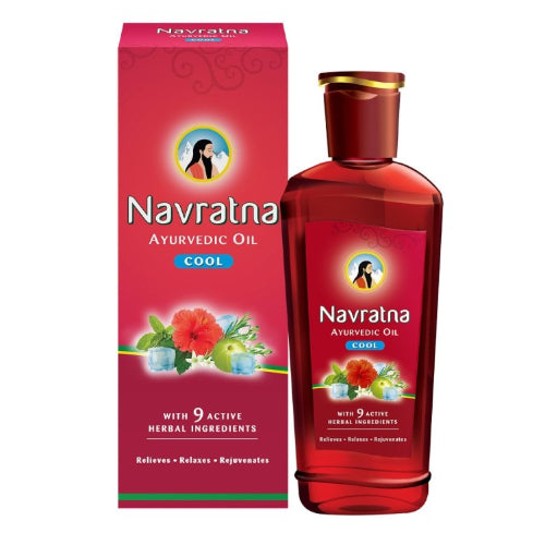 Λάδι Μαλλιών Navratna Ayurvedic 90ml