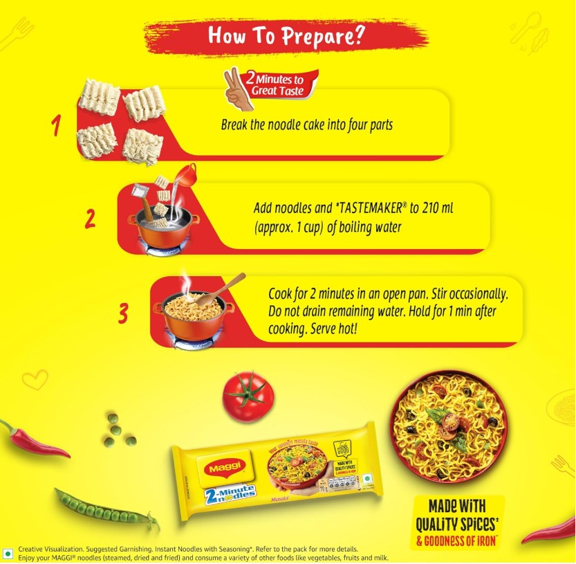 Noodles Masala Maggi 420g