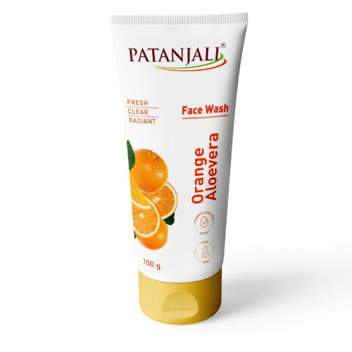 Καθαριστικό Προσώπου Patanjali με Πορτοκάλι & Αλόη 100g