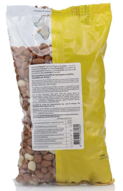 Peanuts Unroasted With Skin AFP 800g