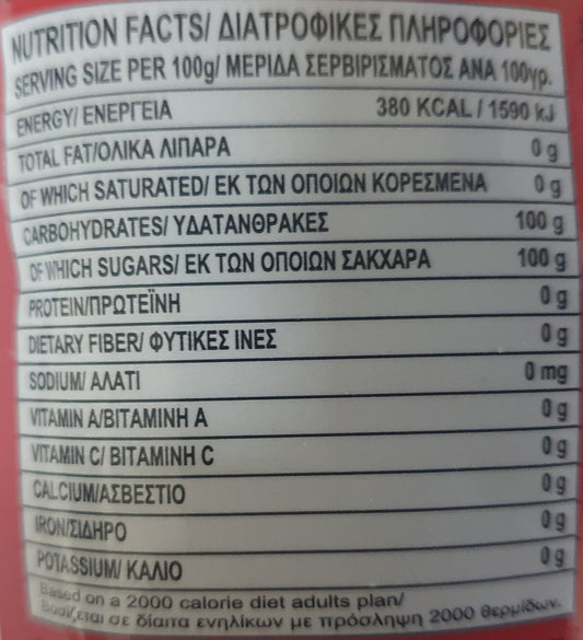 Καραμέλα απο Ζάχαρη VA 100γρ