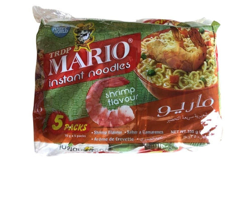 Noodles Mario Shrimp 70Gx5Pcs