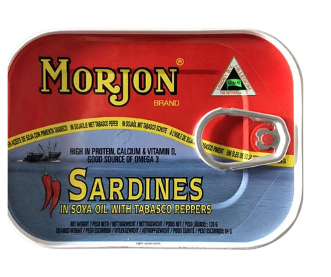 Sardine With Hot Tobasco Morjon