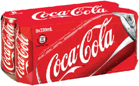 Coca Cola 330 Ml X 8