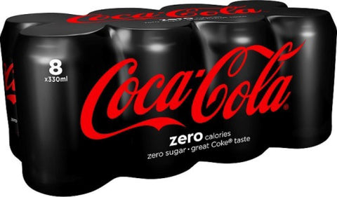 Coca Cola Zero 330Ml X 8