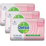 Dettol Soap Skin Care 1 X 3Pcs
