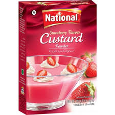 Custard Pwd National Strawberry
